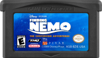 Finding Nemo The Continuing Adventures GameBoy Advance  box art